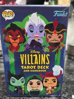 Funko Disney Villains Tarot Deck - Purple, Green, Yellow, Red, Blue